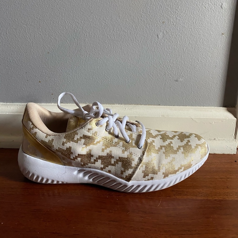 Gold Patterned Inkkas Sneakers - Picture 2 of 2